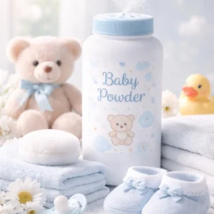 baby powder candle 200gr