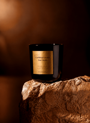 caribbean coconut & pure vanilla candle 200gr