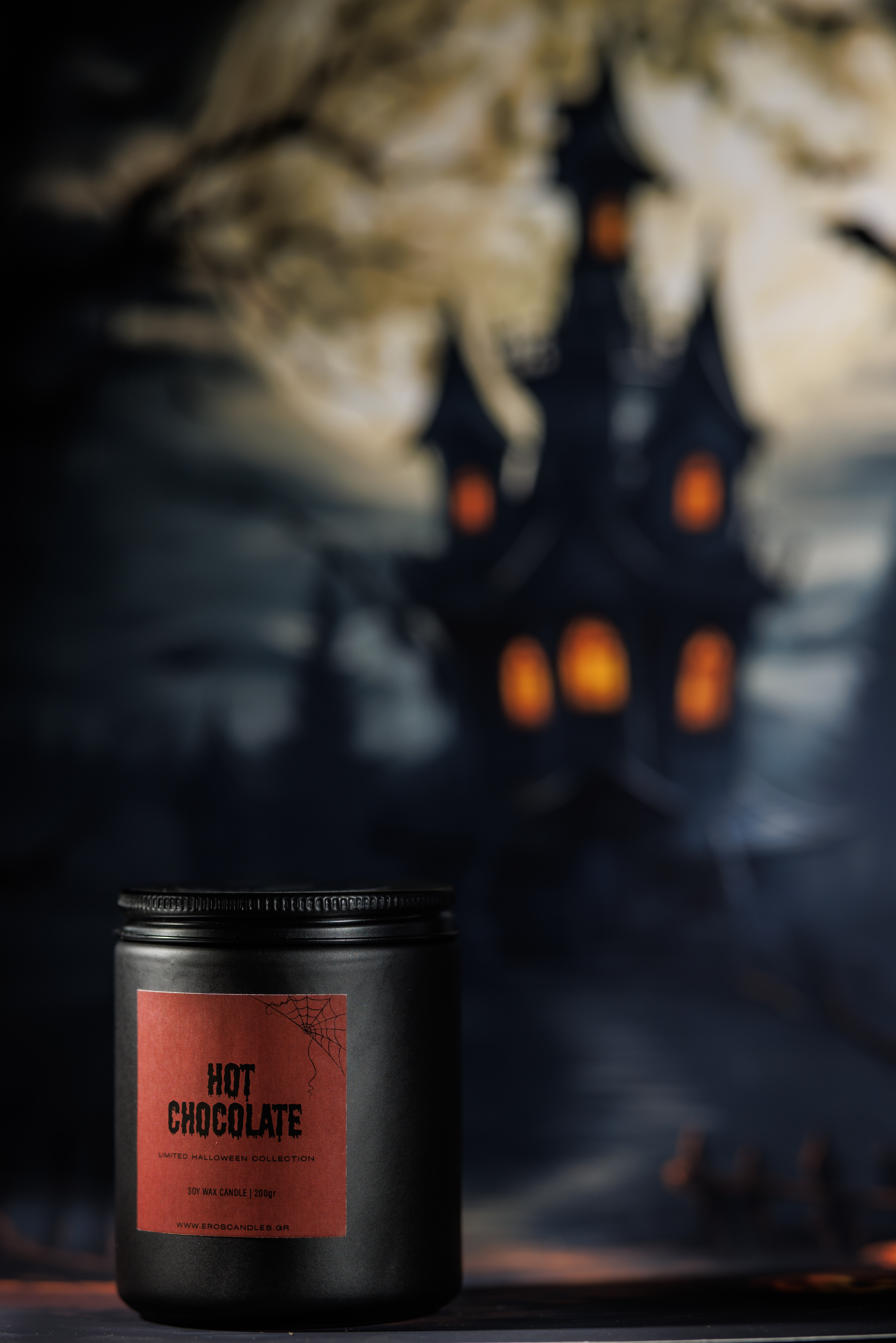 hot chocolate candle