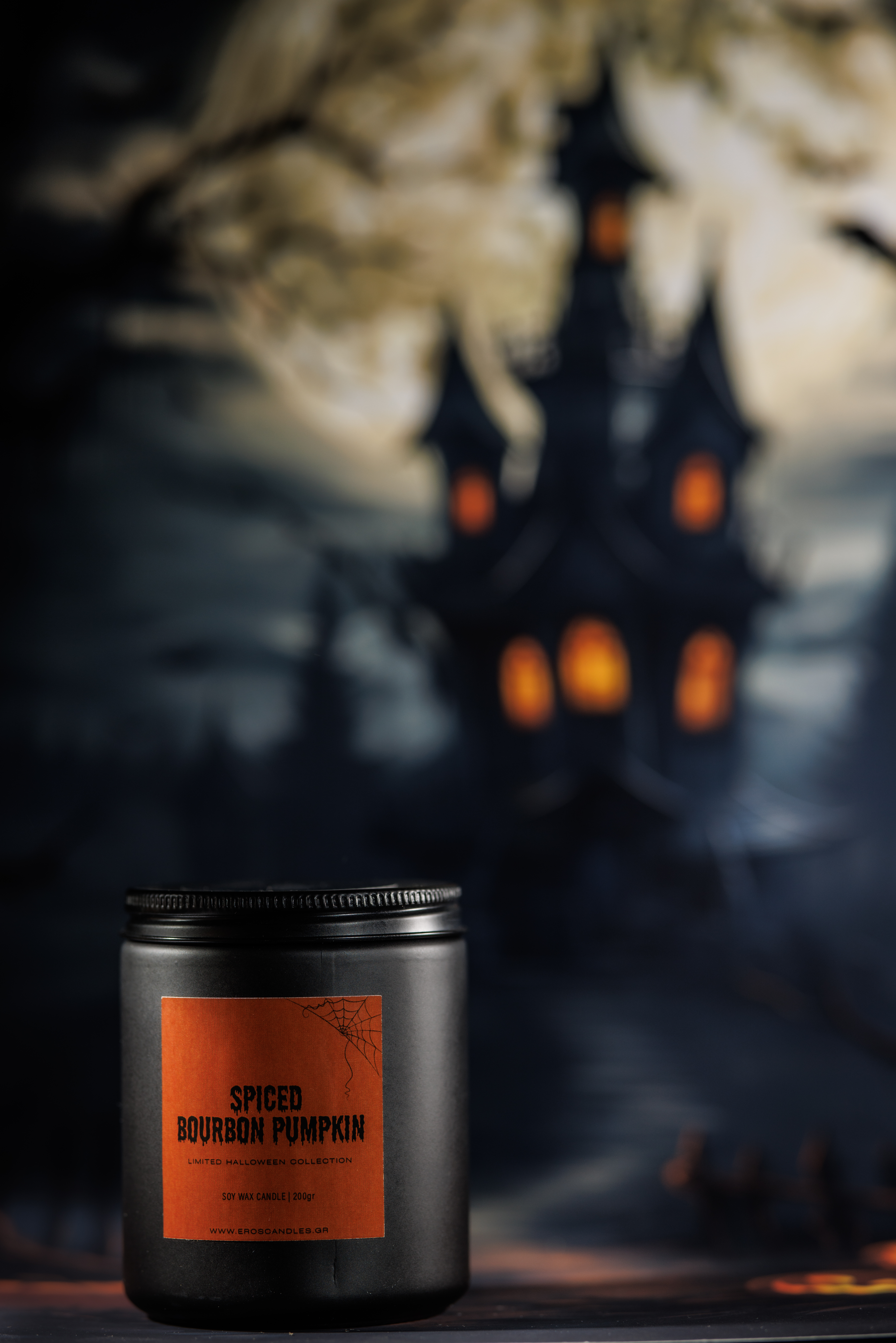 spiced bourbon pumpkin candle