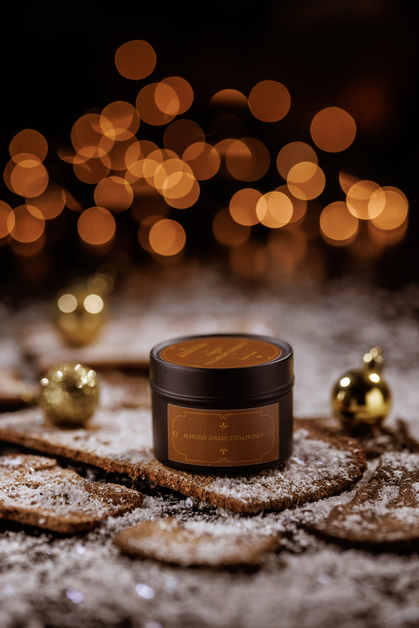 almond amarreto & honey candle