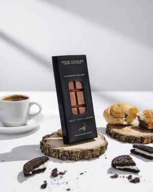dark chocolate & biscuit wax melt