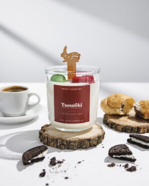 tsoureki candle