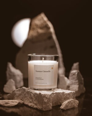 summer citronella candle