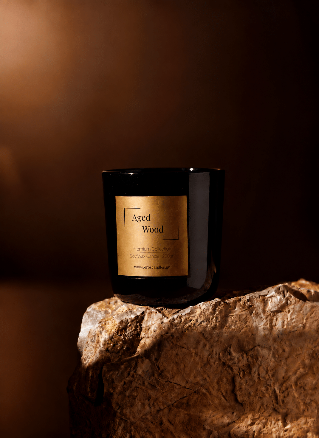 aged wood candle 200gr