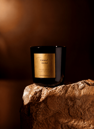 caramel orchid candle 200gr