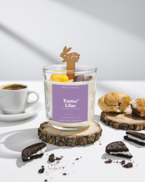 easter lilac candle 200gr