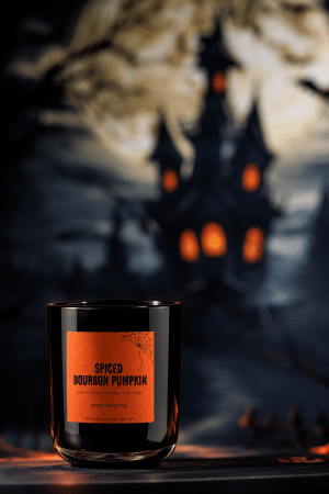 spiced bourbon pumpkin candle 200gr