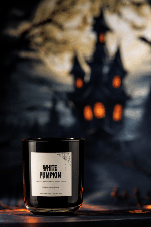 white pumpkin candle 200gr